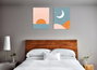 Wallity IDC02 Conjunto de 2 Lienzos Decorativos 30 x 40 cm